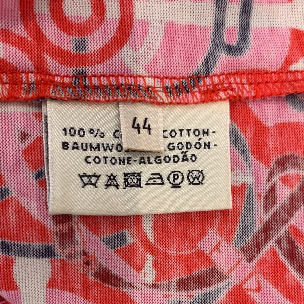 HERMES Red Geometric Shift Dress - Women's. Size 42. Never worn❤️🩷❤️ - Picture 5 of 6